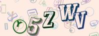 This is a captcha-picture. It is used to prevent mass-access by robots. (see: www.captcha.net)
